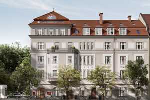 Beletage Altbauwohnung mit zwei Balkonen – München – Vorschaubild 1
