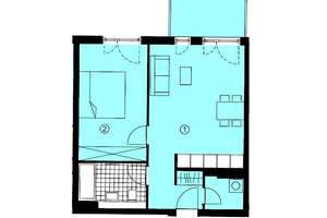 Direkt einziehen! Moderne 2 Zimmer + Süd-West-Balkon, Einbauküche, Wannenbad + Abstellraum, Aufzug – Luruper Hauptstraße 77a, 22547 Lurup, Hamburg – Vorschaubild 15