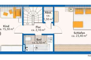 "Natur Pur"
Schönes Reihenmittelhaus 
in ruhiger und beliebter Lage – Die vollständige Adresse der Immobilie erhältst du vom Anbieter., 65199 Dotzheim, Wiesbaden – Vorschaubild 12