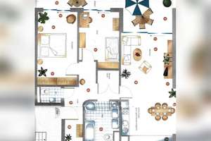 BRUMANI | exklusive 3-Zimmer-Wohnung mit Balkon, EBK und Stellplatz in Freiburg Herdern – Die vollständige Adresse der Immobilie erhältst du vom Anbieter., 79098 Neuburg, Freiburg im Breisgau – Vorschaubild 16