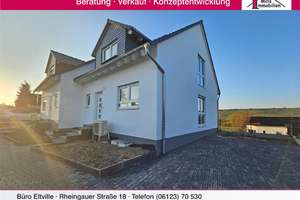 **Neubau-Erstbezug in Stadecken-Elsheim** Luxuriöse Doppelhaushälfte in gewachsener 1-A Wohnla – Die vollständige Adresse der Immobilie erhältst du vom Anbieter., 55271 Stadecken-Elsheim – Vorschaubild 1