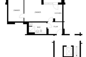 WBS A - 65 m²! Schöne 2-Zimmer-Wohnung in Porz! – Danziger Straße 5, 51145 Urbach, Köln – Vorschaubild 2