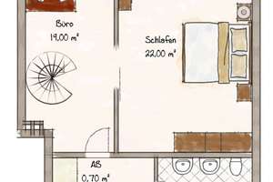 Münster-Roxel, moderne großzügige Maisonettewohnung...... – Roxeler Straße 563, 48161 Roxel, Münster – Vorschaubild 18