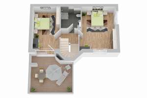 Repräsentatives Architektenhaus mit Dachterrasse, Wintergarten, Sauna und traumhaftem Weitblick – Die vollständige Adresse der Immobilie erhältst du vom Anbieter., 40627 Unterbach, Düsseldorf – Vorschaubild 22