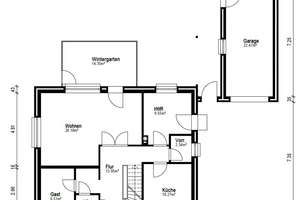 Solides Einfamilienhaus mit Garage in ruhiger, zentrumsnaher Lage in Niebüll – Die vollständige Adresse der Immobilie erhältst du vom Anbieter., 25899 Niebüll – Vorschaubild 4