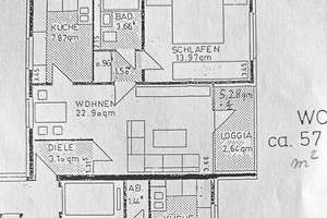 Traumblick inklusive! E.-Überruhr, sonnige 57 m², frei, von Privat
