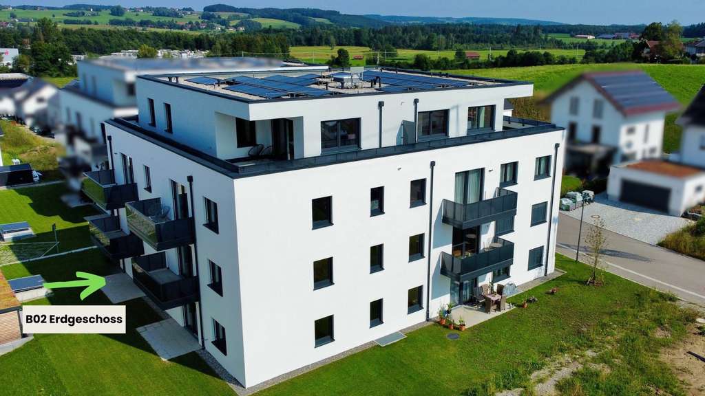 Immobilie in Kißlegg - Helle und moderne Erdgeschosswohnung mit Gartenanteil - Bild 0