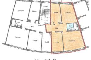 helle 3-Zimmer-Wohnung mit Balkon - WG geeignet! – Löwenstr. 20, 44135 City, Dortmund – Vorschaubild 11