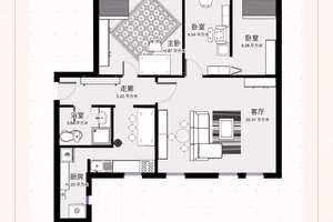 4-Zimmer-Wohnung in zentraler Innenstadtlage – nur 1 Straßenbahnhaltestelle zur TU Informatik – Kaiserstraße 35, 38100 Innenstadt, Braunschweig – Vorschaubild 2