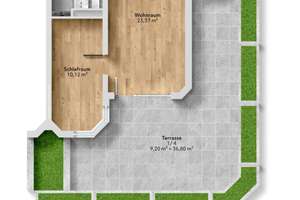 Tolle Terrassenwohnung in gefragter Lage! Saniertes Badezimmer! – Ungererstr. 110, 80805 Alte Heide-Hirschau, München – Vorschaubild 14