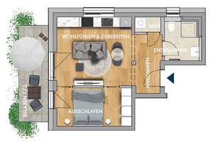 *** NEUBAU 2 Zimmer * ECO 2.0 * Wärmepumpe * Kühlung * Stellplatz 06/2026 *** – Hohe Str. 48, 4416 Markkleeberg – Vorschaubild 13