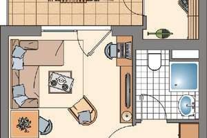 Apartment mit Festanmietung und Provisionsfrei – In der Donk 8, 40599 Hassels, Düsseldorf – Vorschaubild 2