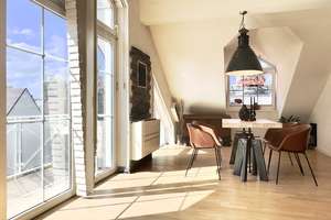 DAS GESAMTE DACHGESCHOSS  – Ruhige Lage im Märchenviertel mit Dachterrasse & zwei Balkonen – Die vollständige Adresse der Immobilie erhältst du vom Anbieter., 81739 Waldperlach, München – Vorschaubild 4