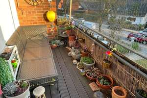 Gut geschnittene  3,5-Zimmer-Wohnung mit Balkon in Hamburg-Billstedt.  Provisionfrei