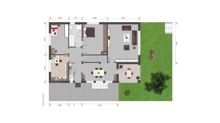 Grundriss Erdgeschoss