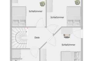 **Doppelhaushälfte mit schönem Garten und Garage in ruhiger Lage von Dortmund-Eving** – Die vollständige Adresse der Immobilie erhältst du vom Anbieter., 44339 Eving (Ortsteil), Dortmund – Vorschaubild 8