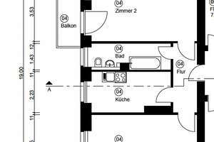 Schöne, sonnige 2-Zimmer-Wohnung mit Balkon in Berlin-Baumschulenweg – Glanzstraße 11, 12437 Baumschulenweg, Berlin – Vorschaubild 11