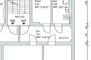 Bestandsvermietete 2-Zimmer-Altbauwohnung im denkmalgeschützten Gründerzeithaus – Jakobstraße 17, 2826 Innenstadt, Görlitz – Vorschaubild 9