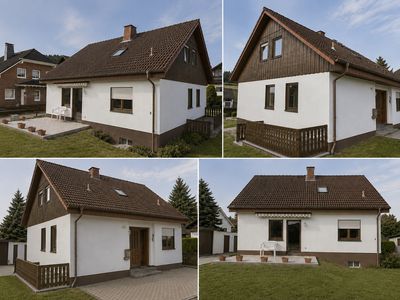 Freistehendes Einfamilienhaus 137,6m² Wohnfläche, 630m² Grundstück 2 Garagen