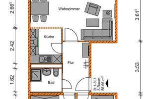 Charmante 3-Raumwohnung sucht liebenswerte Mieter – 39118 Reform, Magdeburg – Vorschaubild 10