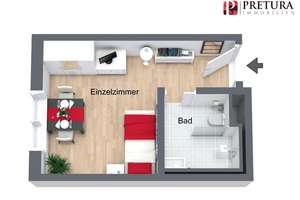 Einzelzimmer in Seniorenresidenz - Mainz-Laubenheim – Rüsselsheimer Allee 84, 55130 Laubenheim, Mainz – Vorschaubild 2