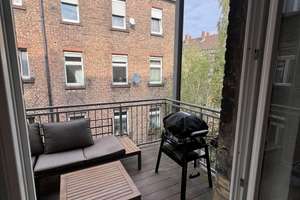 65 m² Altbauwohnung mit Balkon im Jungbusch – möbliert & all inclusive (01.11.25–31.10.26)  – Beilstraße 20, 68159 Innenstadt/Jungbusch, Mannheim – Vorschaubild 10