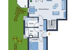 3-Zimmer-Gartenwohnung inkl. Hobbyraum und Tiefgaragenstellplatz in ruhiger Lage von Lochhausen – Die vollständige Adresse der Immobilie erhältst du vom Anbieter., 81249 Lochhausen, München – Vorschaubild 38
