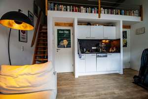 Endenich: 1-Zimmer-Loftwohnung mit Empore, Terrasse, Einbauküche – Die vollständige Adresse der Immobilie erhältst du vom Anbieter., 53121 Endenich, Bonn – Vorschaubild 6