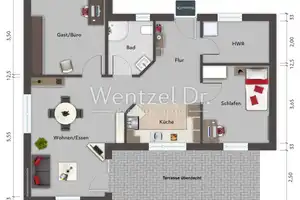 Skandinavischer Bungalow zum Kauf in Schwarzenbek - Wentzel Dr. – Herzogtum Lauenburg (Kreis) – Vorschaubild 2