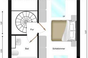 Kernsanierte 3-Zimmer-Maisonette im Dachgeschoss mit Aufzug in begehrter Lage von Pempelfort – Düsselthaler Straße 31, 40211 Pempelfort, Düsseldorf – Vorschaubild 14