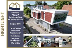 Einzigartiges Architektenhaus in zentraler Lage- Wohnen und Arbeiten für alle, die es exklusiv mögen – Schützenhofstraße 80, 26135 Osternburg, Oldenburg (Oldenburg) – Vorschaubild 1