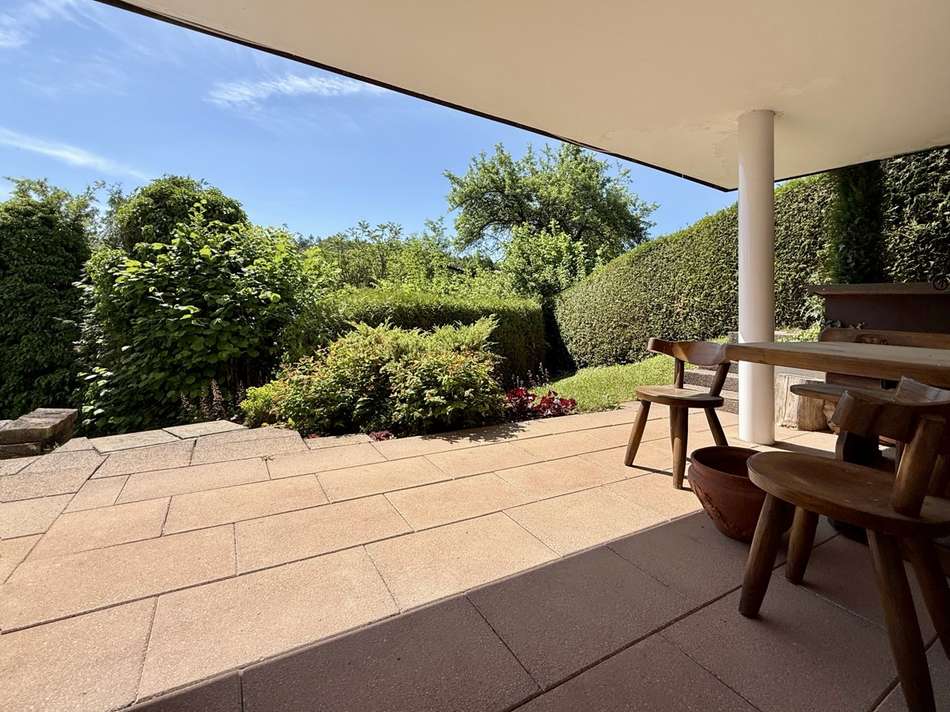 Überdachte Terrasse im Garteng