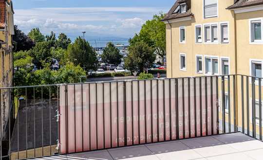 Penthouse-Wohnung mit See- und Alpenblick