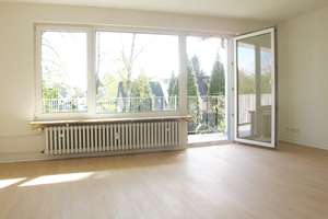 Klasseangebot im schönen Unterbach: Aktuell vermietete, modernisierte 3 Raum Wohnung  mit Süd-Balkon