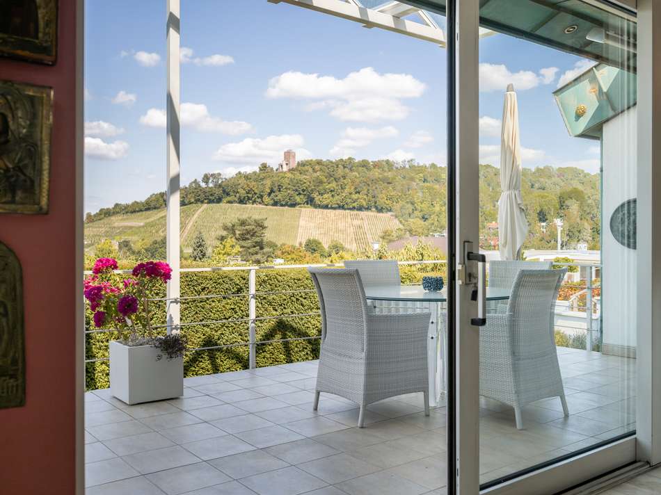 der Turmberg zum Greifen nah