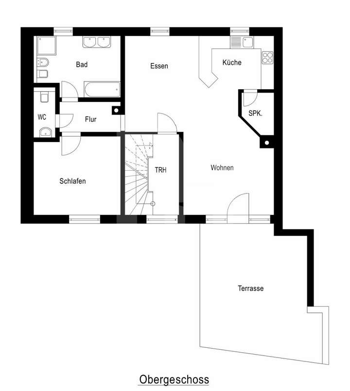 Grundriss Obergeschoss