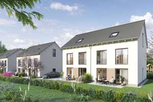 *KfW-55** Moderne DHH mit Garten, PKW-Stellplätzen und Keller – Goldbornstraße 23, 65439 Flörsheim am Main – Vorschaubild 1