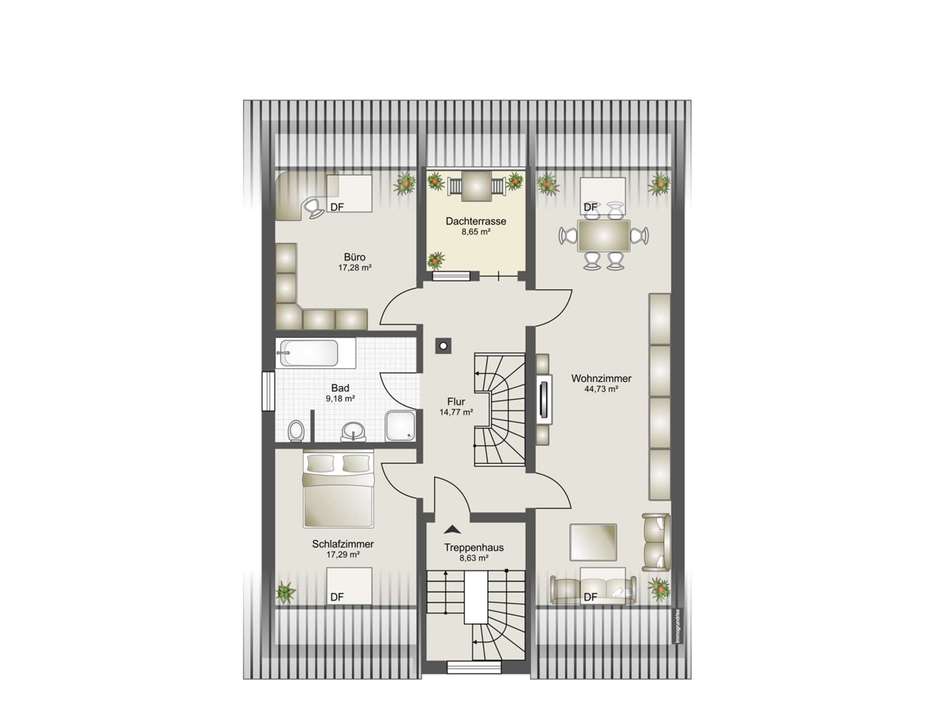 Grundriss DG