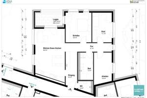 Stilvolle, lichtdurchflutete 4-Zimmer Neubauwohnung mit Loggia - Neubau - 1.2.2 – Die vollständige Adresse der Immobilie erhältst du vom Anbieter., 89231 Neu-Ulm – Vorschaubild 4
