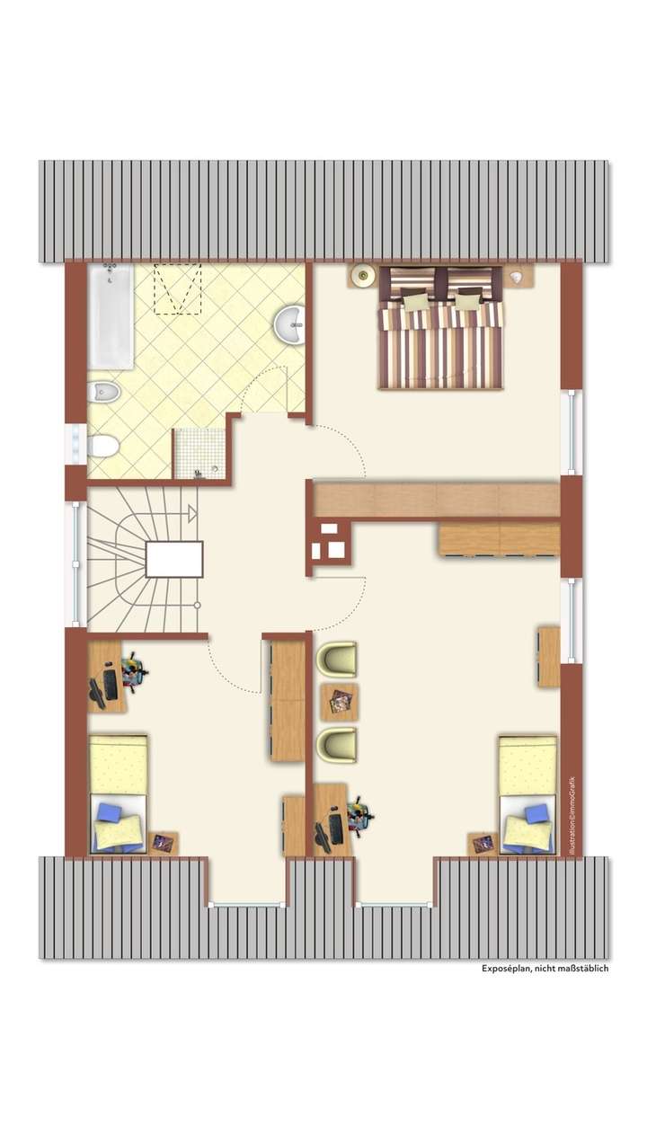 Grundriss Obergeschoss