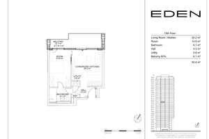 Moderne Zwei-Zimmer-Wohnung im Eden Tower – Die vollständige Adresse der Immobilie erhältst du vom Anbieter., 60327 Gallus, Frankfurt am Main – Vorschaubild 5