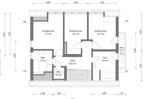 Freistehendes Einfamilienhaus nahe der Altstadt Freising mit großem Garten – Die vollständige Adresse der Immobilie erhältst du vom Anbieter., 85354 Freising – Vorschaubild 3