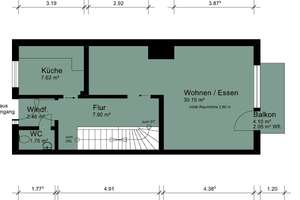 Frisch renoviertes 5-Zimmer Reihenmittelhaus in Stuhr mit Carport und Garten – Die vollständige Adresse der Immobilie erhältst du vom Anbieter., 28816 Stuhr – Vorschaubild 5