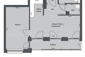 Großzügige 2-Zimmer mit Aussicht! – Rosalind-Franklin-Allee 80, 30539 Bemerode, Hannover – Vorschaubild 14