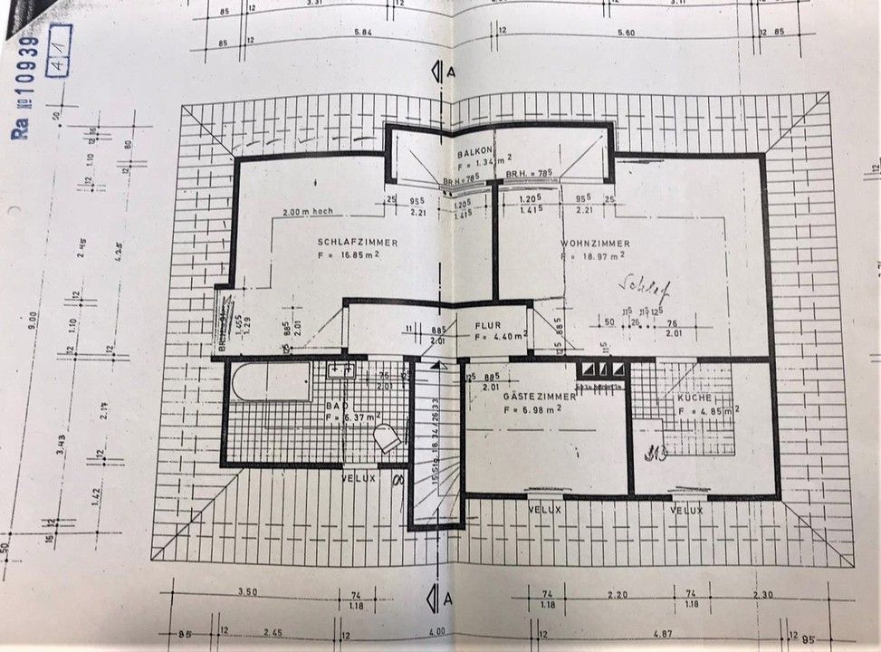 Grundriss Obergeschoss