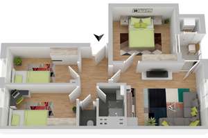 Schöne 3 Zimmerwohnung in Odenkirchen – Burgstraße 3, 41199 Odenkirchen-Mitte, Mönchengladbach – Vorschaubild 7