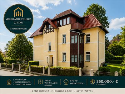 Gründerzeithaus in Zittau Bestlage! DG -Selbstbezug möglich