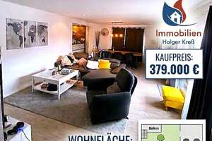 Sanierte 4-Zi.-OG Wohnung mit zwei Balkonen, zwei PKW Stellplätzen und Garten – Die vollständige Adresse der Immobilie erhältst du vom Anbieter., 63486 Bruchköbel – Vorschaubild 1