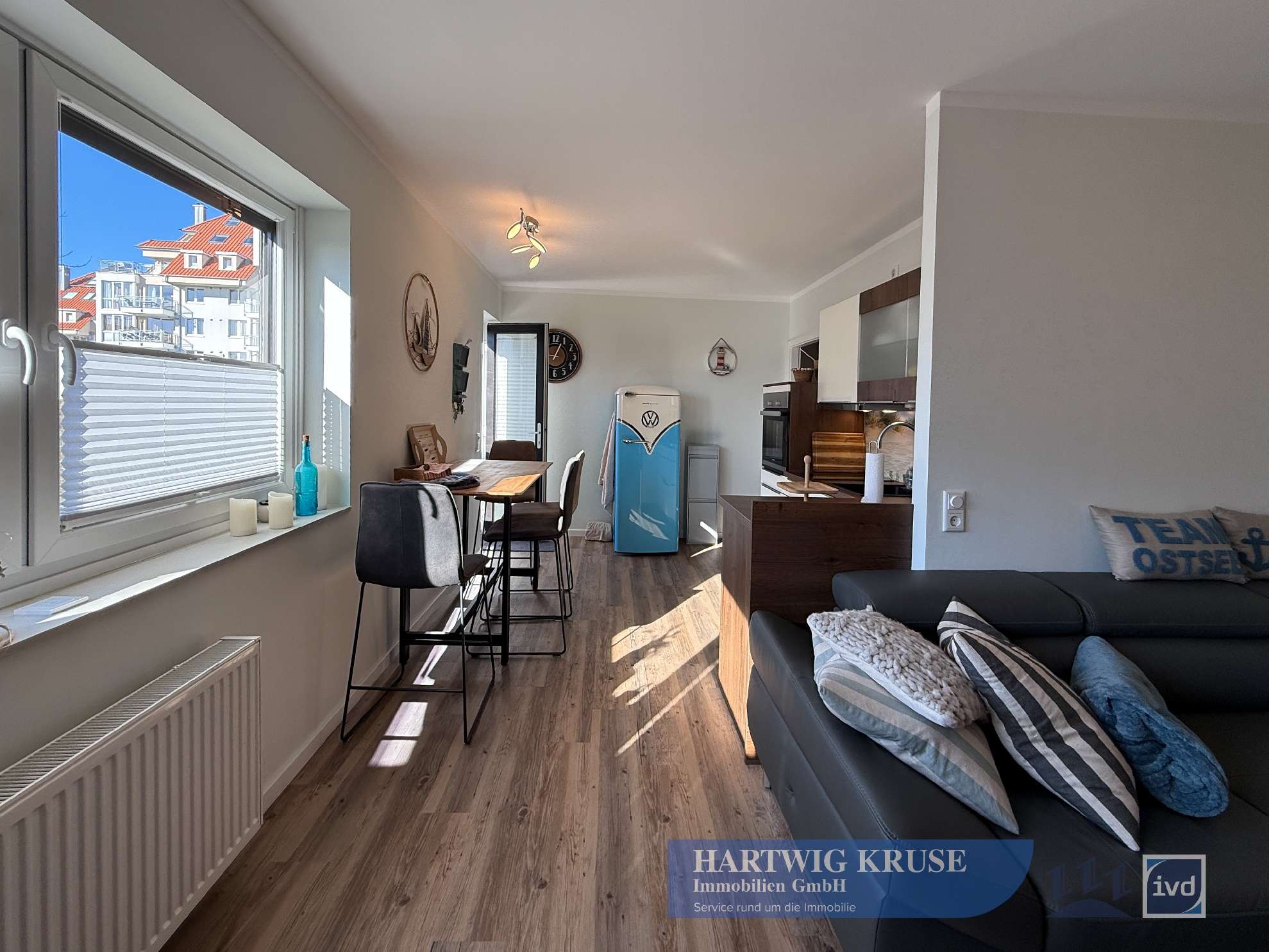 Immobilie in Großenbrode - Strandnah genießen: Möblierte Ferienoase mit Terrasse und Meeresrauschen - Bild 5