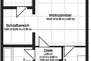 Exklusive, sanierte 1,5-Zimmer-Wohnung mit Einbauküche in Augsburg – Zeppelinstraße 32, 86159 Universitätsviertel, Augsburg – Vorschaubild 7